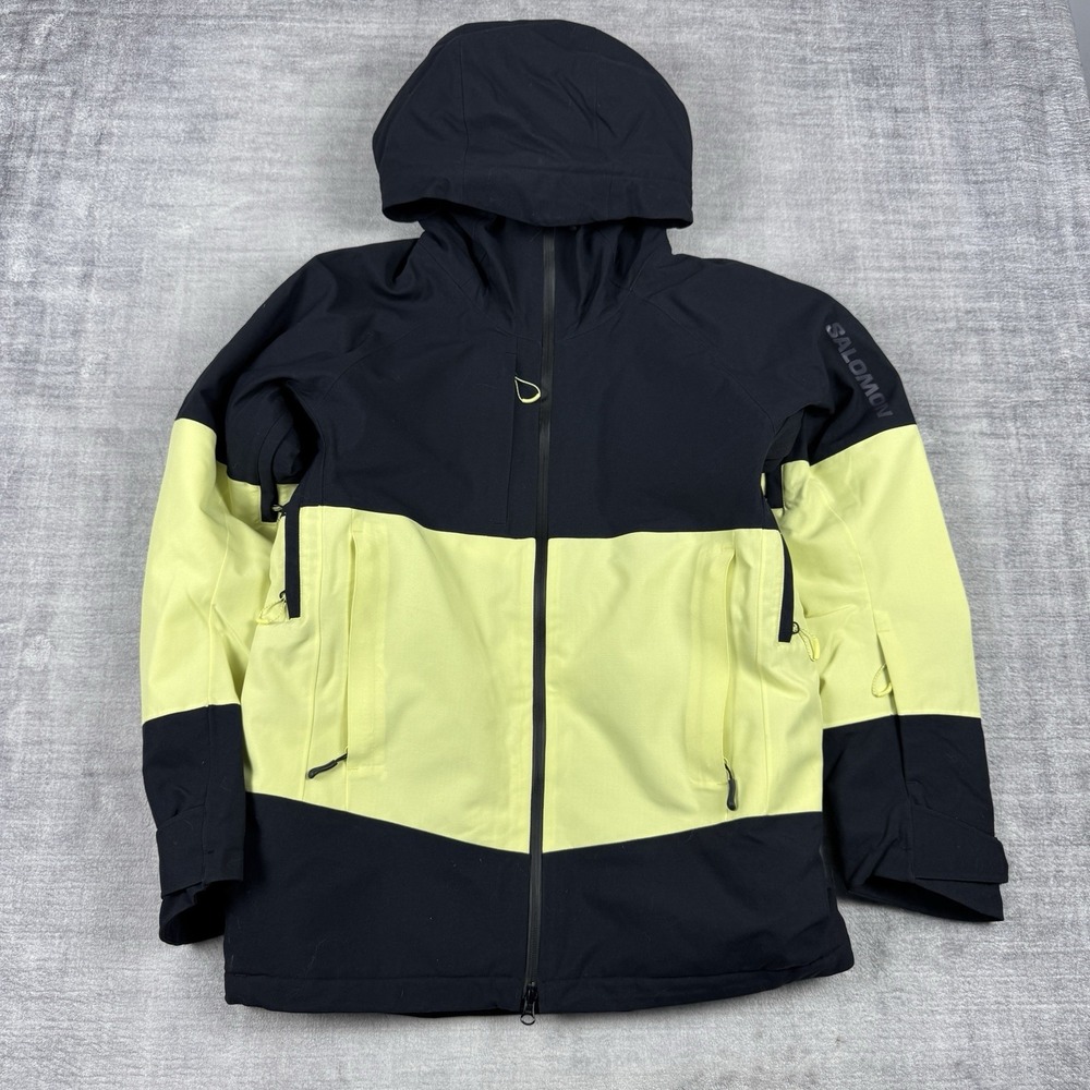 Salomon Jacket Mens Small Transfer Puff insulated Shell Coat Outdoors‎ Ski